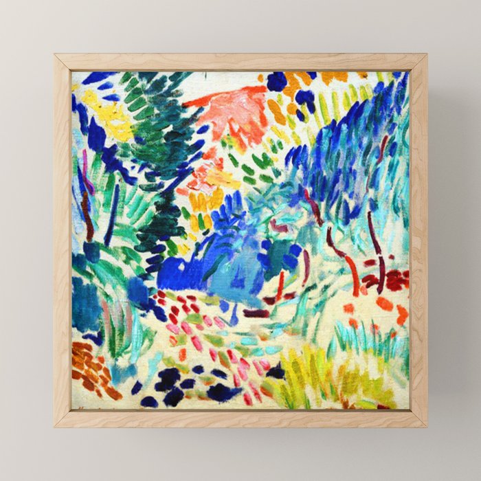 Henri Matisse Landscape at Collioure Mini Art Print Gallery Image 1