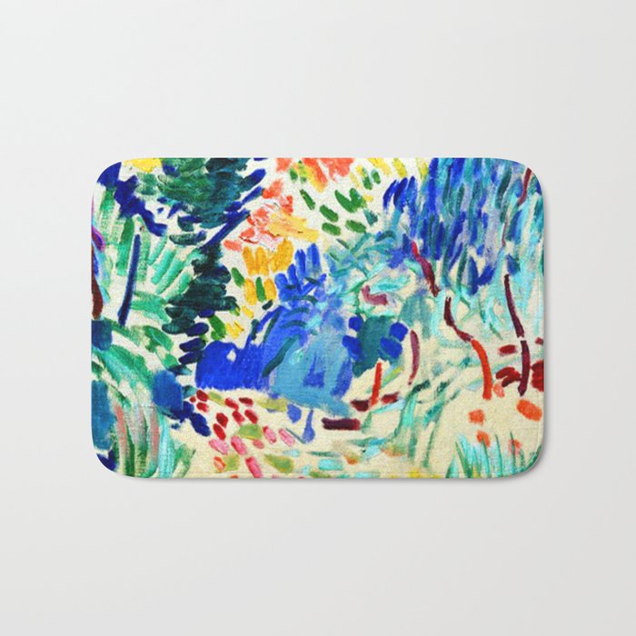 Henri Matisse Landscape at Collioure Bath Mat Gallery Image 1