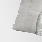 Not Your Bitch, Black and White Vintage Art Pillow Sham Gallery Image 4