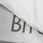Not Your Bitch, Black and White Vintage Art Comforter Gallery Image 4