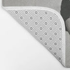 Not Your Bitch, Black and White Vintage Art Bath Mat Gallery Image 2