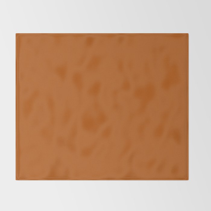 Ginger - Solid Color Collection Throw Blanket Gallery Image 2