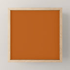 Ginger - Solid Color Collection Mini Art Print Gallery Image 1