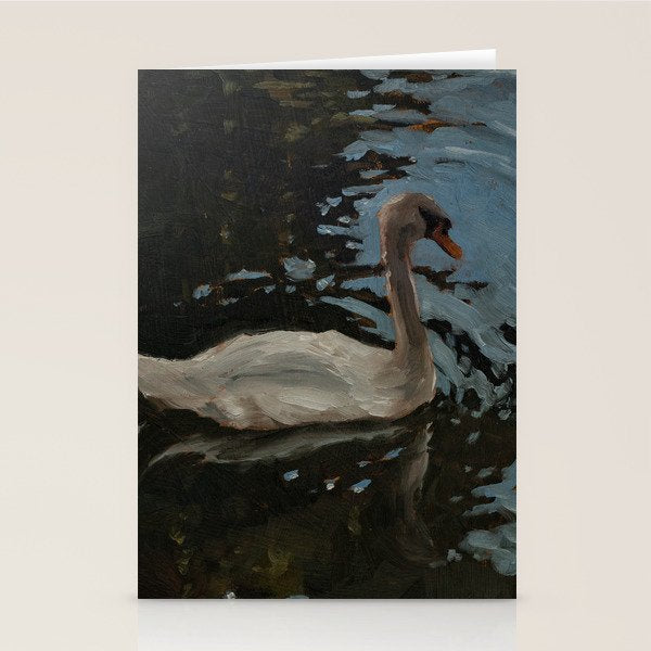 swan one Stationery Card Gallery Image 1