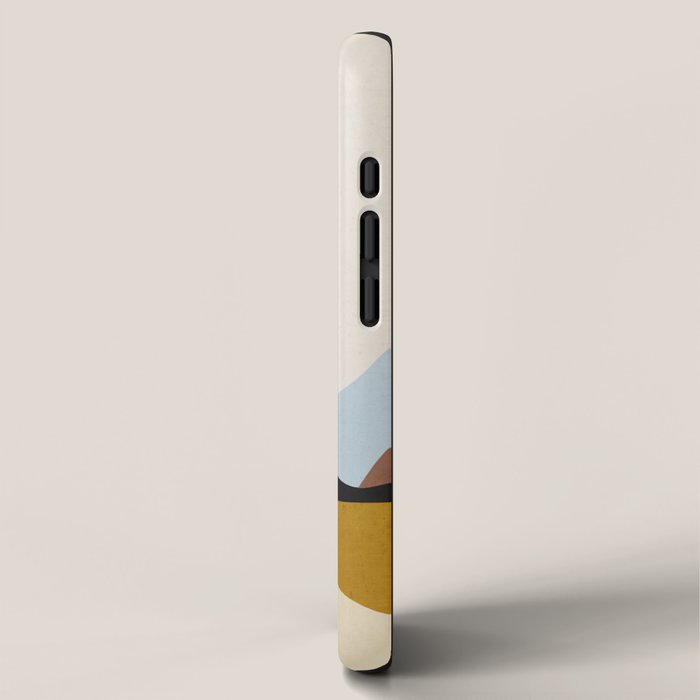Minimal Art Landscape 9 iPhone Case Gallery Image 2