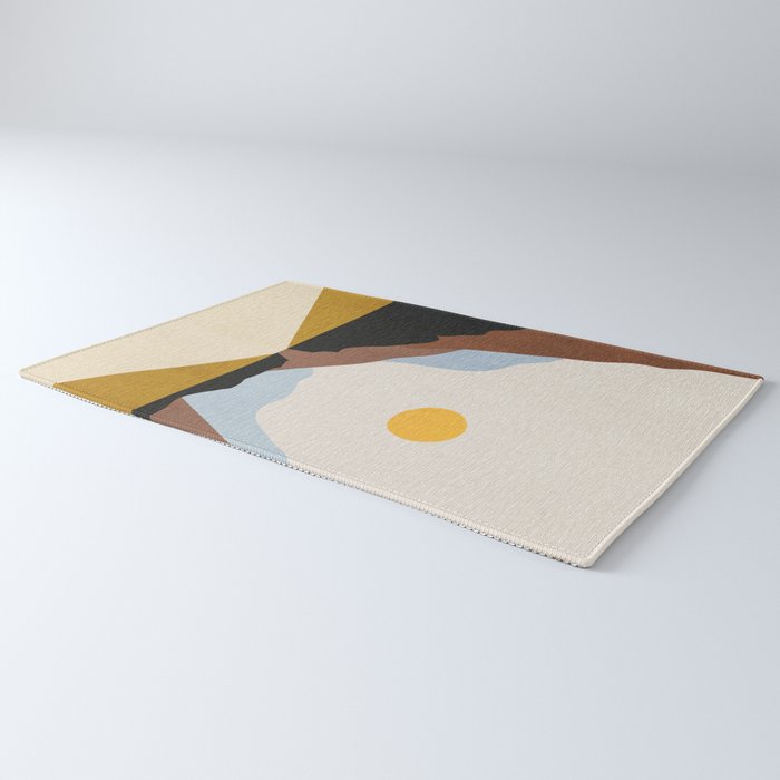 Minimal Art Landscape 9 Rug Gallery Image 3