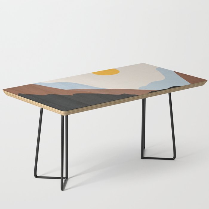 Minimal Art Landscape 9 Coffee Table Gallery Image 1