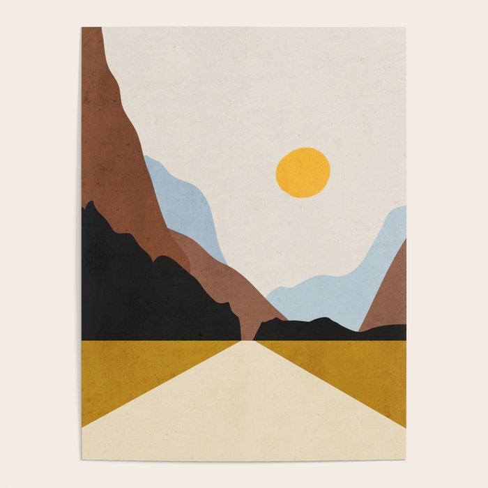 Minimal Art Landscape 9 Poster Gallery Image 1