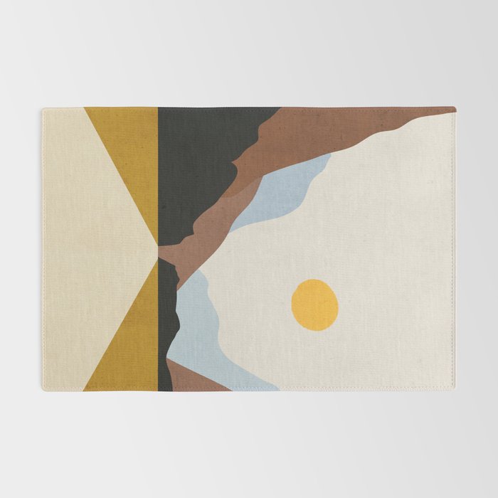 Minimal Art Landscape 9 Rug Gallery Image 2