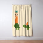 Slow Friends Club Window Curtain Gallery Image 3