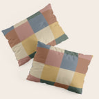 Bold Retro Checks Pattern - Large XI Pillow Sham Gallery Image 3