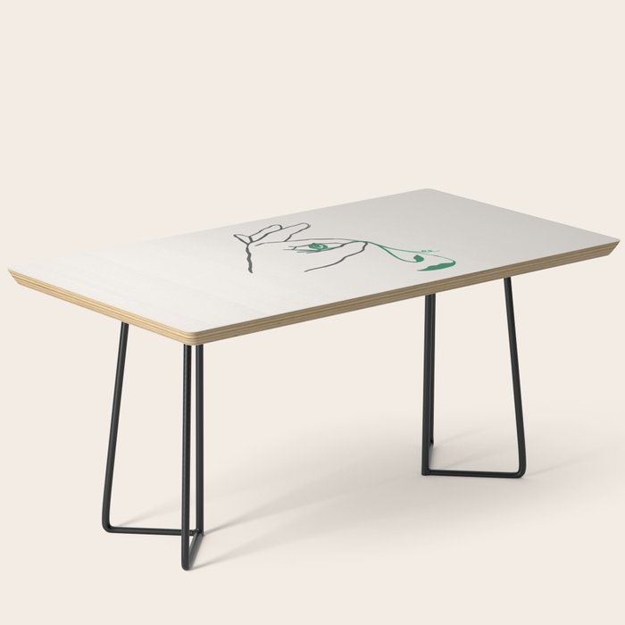 Lady green Coffee Table Gallery Image 1