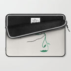 Lady green Laptop Sleeve Gallery Image 2