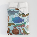 Reverse Mermaids 2021 Duvet Cover Gallery Image 6