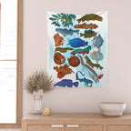 Reverse Mermaids 2021 Wall Tapestry Gallery Image 2