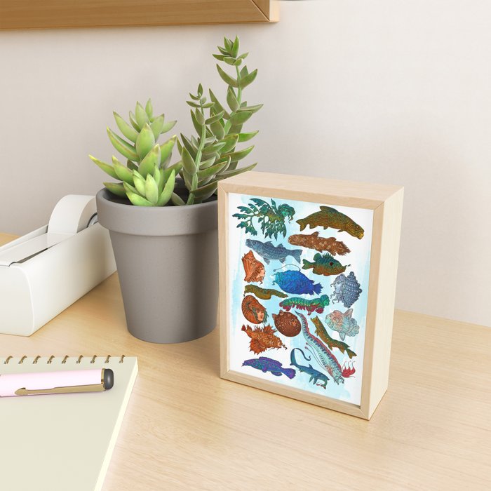 Reverse Mermaids 2021 Mini Art Print Gallery Image 2