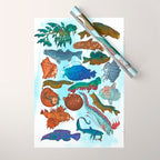 Reverse Mermaids 2021 Wrapping Paper Gallery Image 1