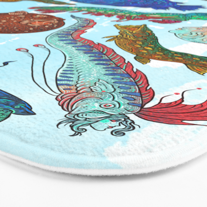 Reverse Mermaids 2021 Bath Mat Gallery Image 3