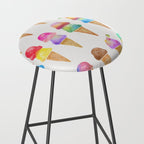 Summer Ice Cream Cones Stool Gallery Image 2