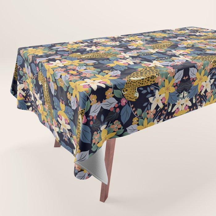Ziggy Cheetah Prints Tablecloth Gallery Image 1