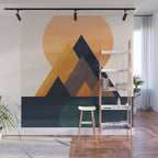 Twin Sun Wall Mural Gallery Image 1