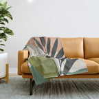 Elegant Shapes 28 Throw Blanket Gallery Image 1