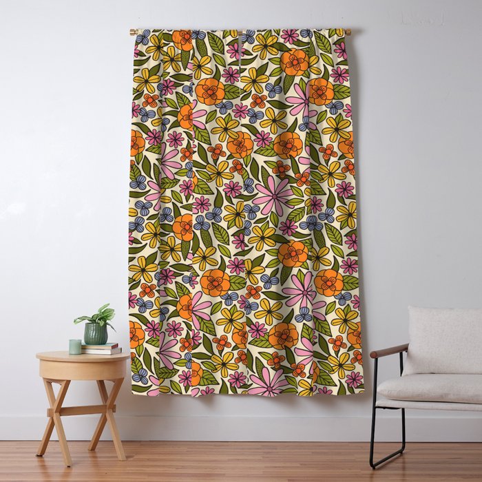 Summer Garden #11 Window Curtain Gallery Image 5