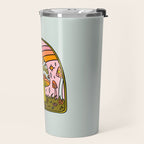 Aquarius Mushroom Travel Mug Gallery Image 2