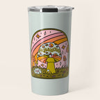 Aquarius Mushroom Travel Mug Gallery Image 1
