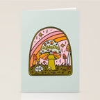 Aquarius Mushroom Stationery Card Gallery Image 2