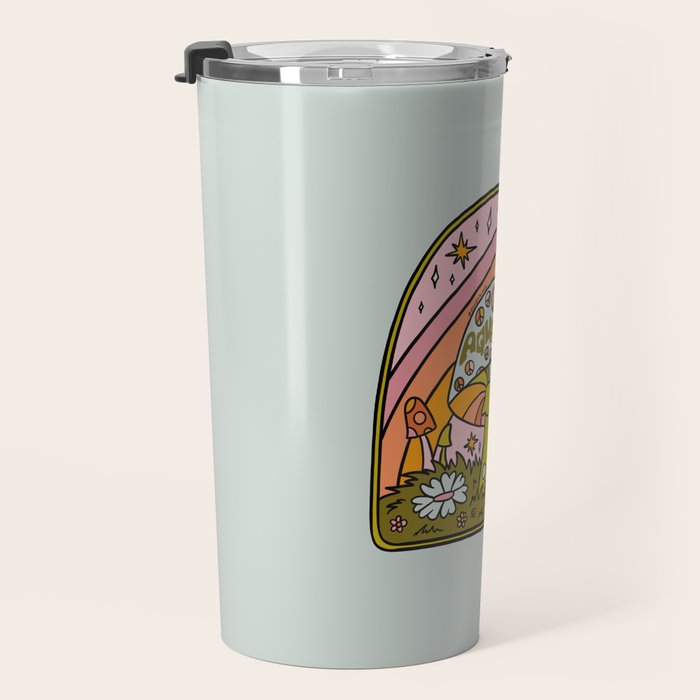 Aquarius Mushroom Travel Mug Gallery Image 3