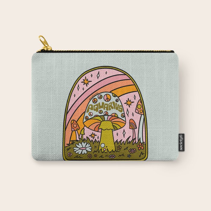 Aquarius Mushroom Carry All Pouch Gallery Image 1