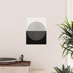Circular Lines III Black & White Poster Gallery Image 2