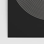 Circular Lines III Black & White Poster Gallery Image 3