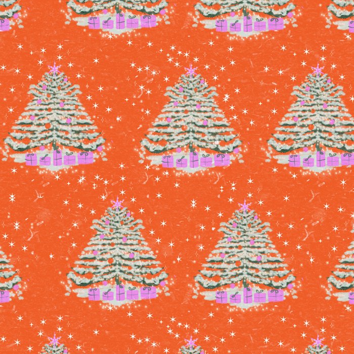 Seasons Greetings Snowy Christmas Tree with Presents Coffee Mug Gallery Image 2