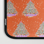Seasons Greetings Snowy Christmas Tree with Presents Laptop Sleeve Gallery Image 3