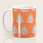 Seasons Greetings Snowy Christmas Tree with Presents Coffee Mug Gallery Image 3