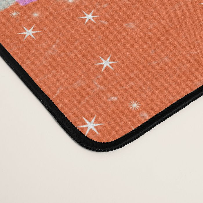 Seasons Greetings Snowy Christmas Tree with Presents Desk Mat Gallery Image 4