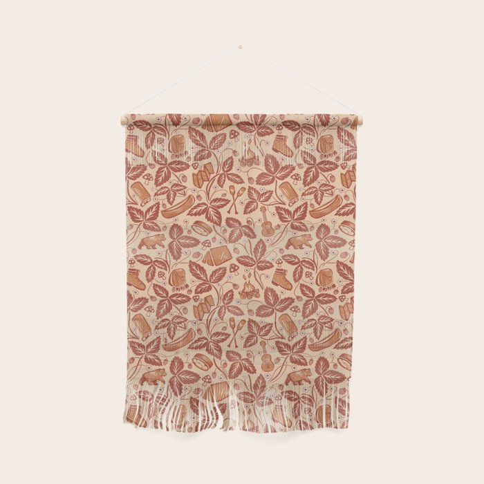 Summer Camping - Copper Peach Wall Hanging Gallery Image 1