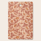 Summer Camping - Copper Peach Cutting Board Gallery Image 1