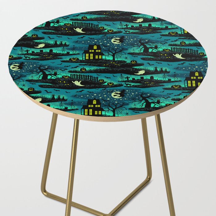 Halloween Night - Fox Fire Green Side Table Gallery Image 2