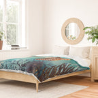 Metallic Sea Turtle Duvet Cover Gallery Image 2