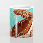 Metallic Sea Turtle Coffee Mug Gallery Image 4