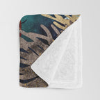 Metallic Sea Turtle Throw Blanket Gallery Image 3