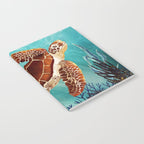 Metallic Sea Turtle Notebook Gallery Image 2