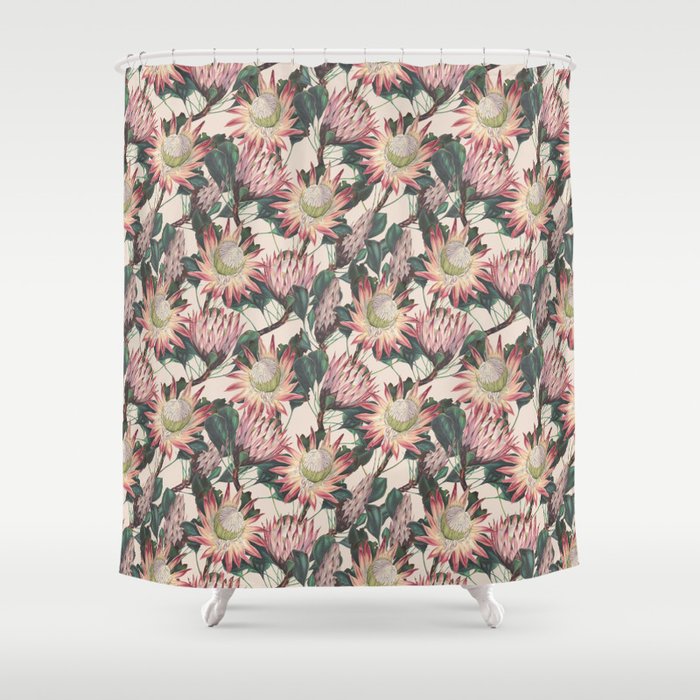 Vintage Garden XVI Shower Curtain Gallery Image 1