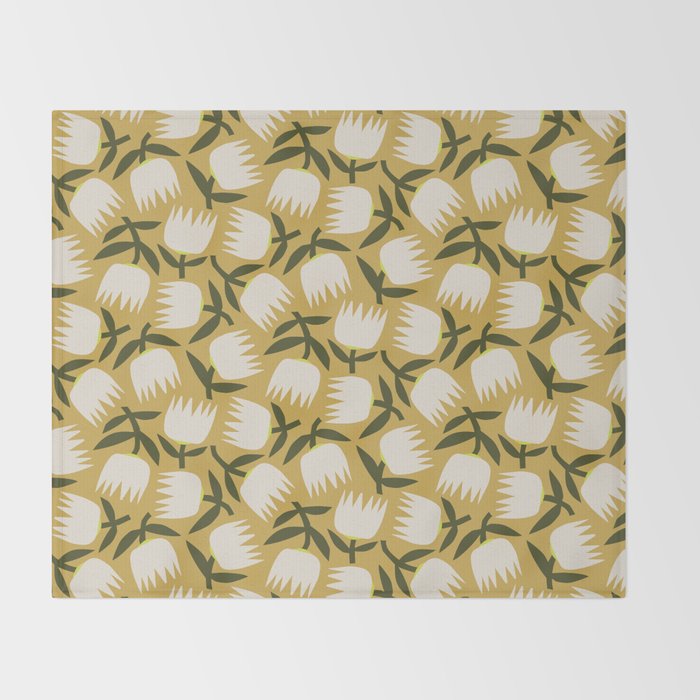 Spring Florals Throw Blanket Gallery Image 2