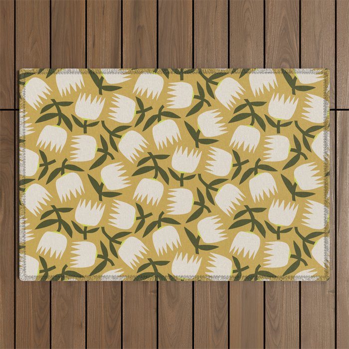 Spring Florals Outdoor Rug Gallery Image 1