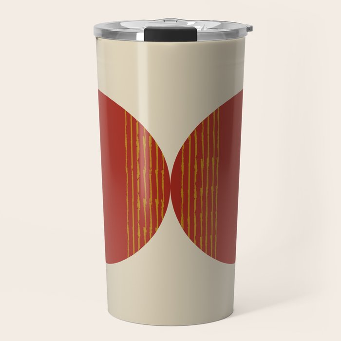 half moon abstract  Travel Mug Gallery Image 1