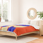 Mid-century geometric shapes-no10 Duvet Cover Gallery Image 2